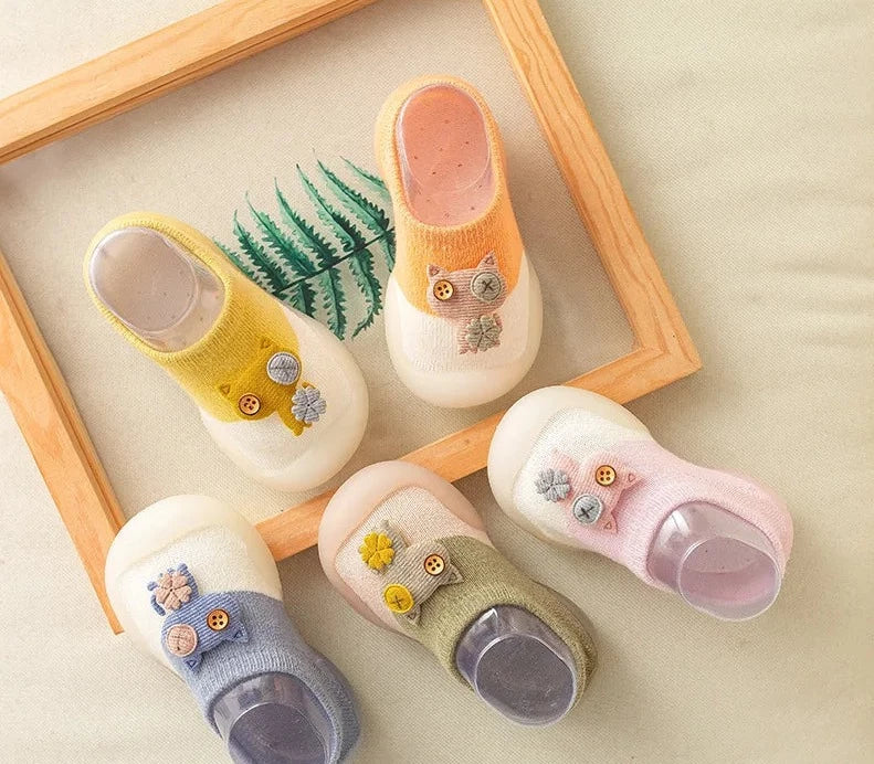Baby Cartoon Pattern Non-slip Cotton Floor Socks childrensterritory