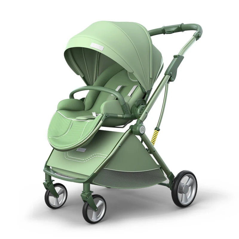 High Landscape Luxury Baby Stroller with Egg-Shaped Seat childrensterritory