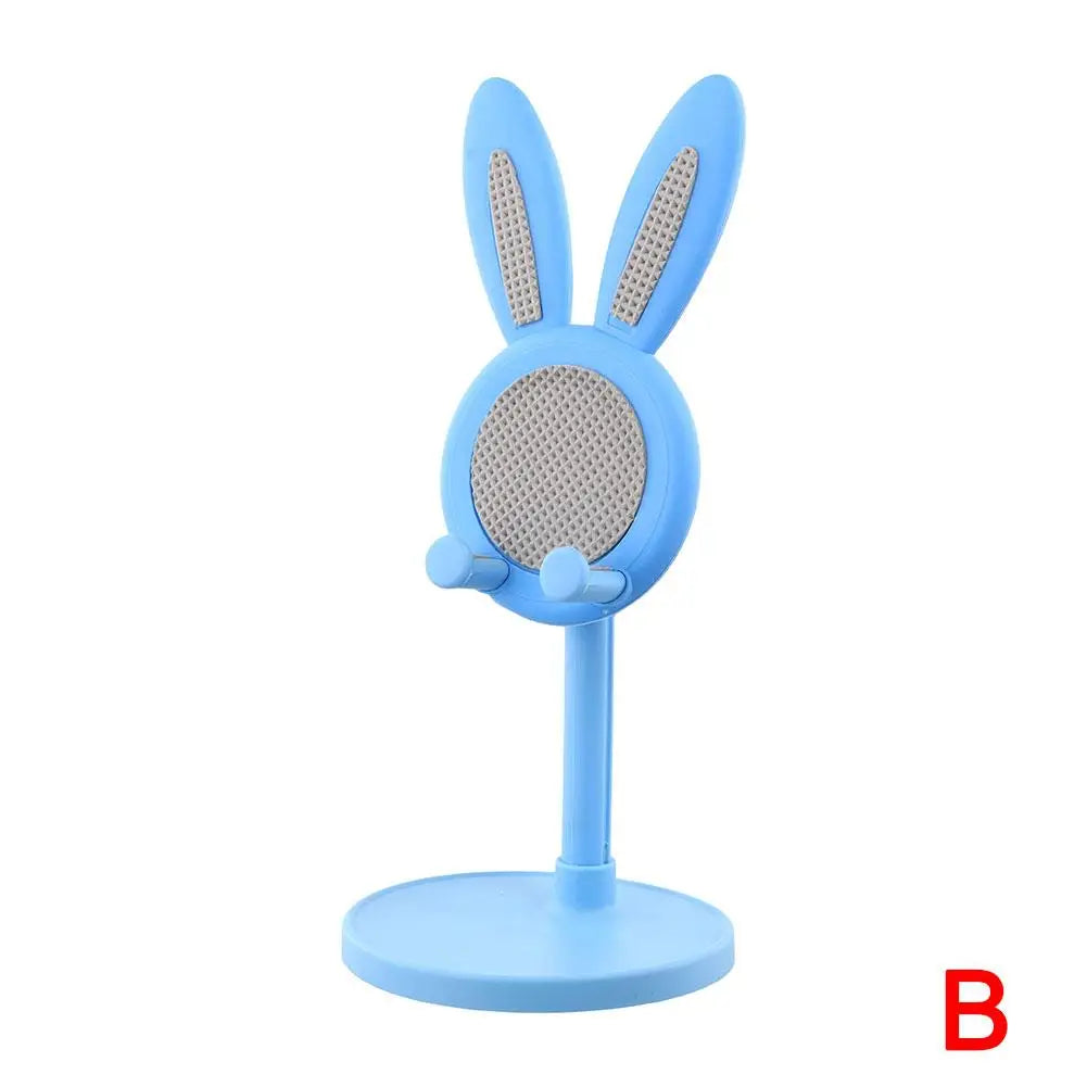 Adjustable Rabbit Cartoon Design Cell Phone Stand