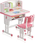 Adjustable Kids' Study Table and Chair Sets