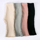 Girls' Solid Colour Elastic Casual Trousers childrensterritory