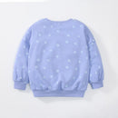 Rainbow Cartoon Print Summer Clothing Set For Girls childrensterritory
