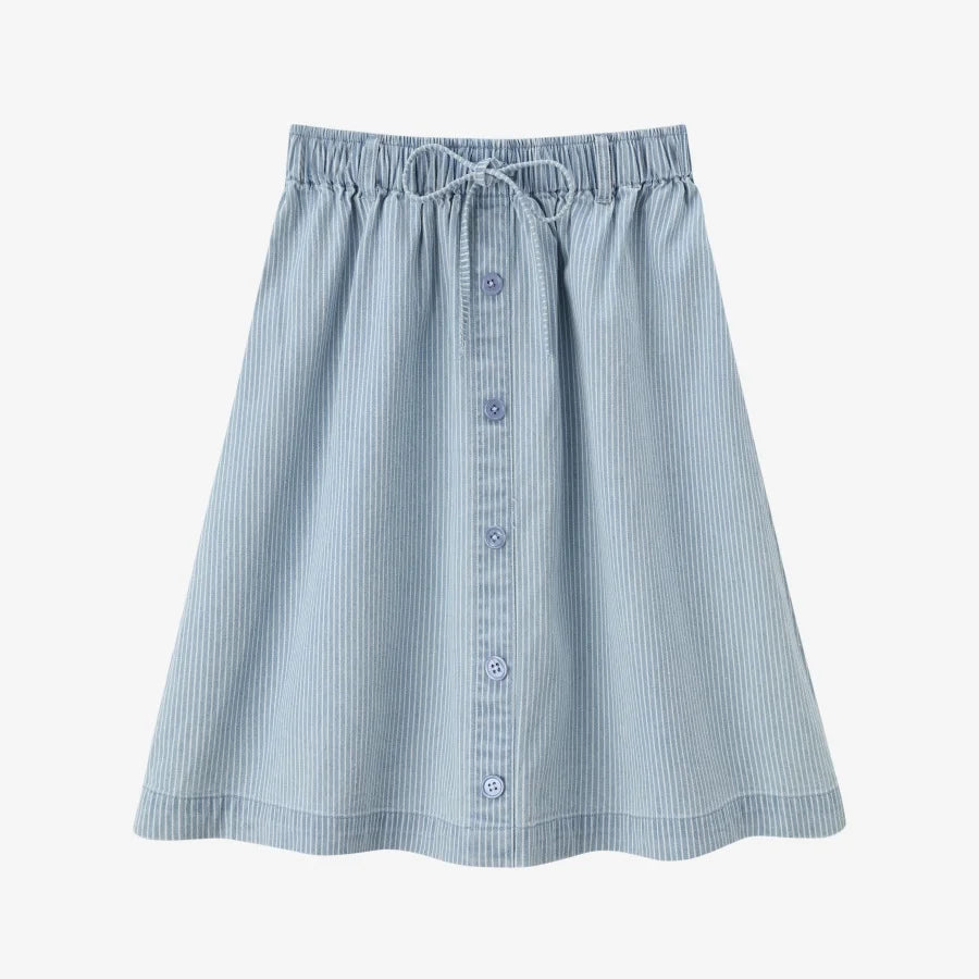 Matching Summertime Denim Outfit for Brother and Sister