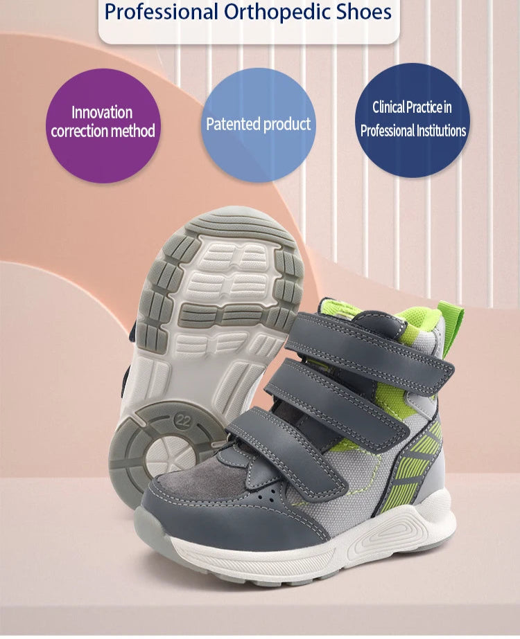Children's High Top Boots with Arch and Ankle Support