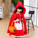 Kids Girls Fancy Cosplay Dresses for Halloween with Pumpkin Bag childrensterritory
