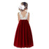 Kids Girls Flower Lace Design Princess Party Dresses for Summer childrensterritory