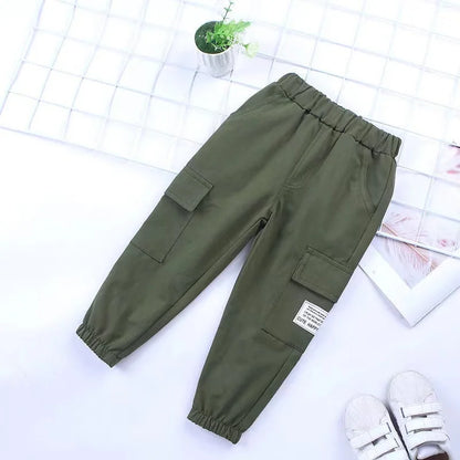 Boys Cotton Casual Sport Pants and Trousers childrensterritory