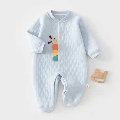 Baby Kids Soft Long Sleeves Winter Bodysuit childrensterritory