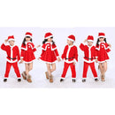 Cute Red Colored Santa Claus Dress Set for Boys and Girls childrensterritory