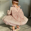 Baby/Kids Girls Pink Shining Pearls Design Ball Gown/Party Dress childrensterritory