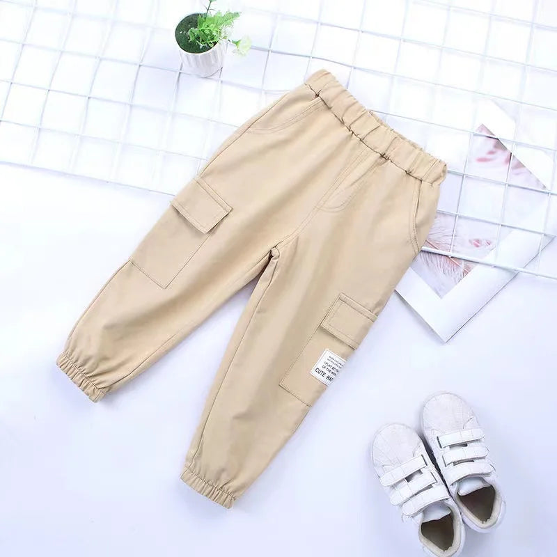 Boys Cotton Casual Sport Pants and Trousers childrensterritory