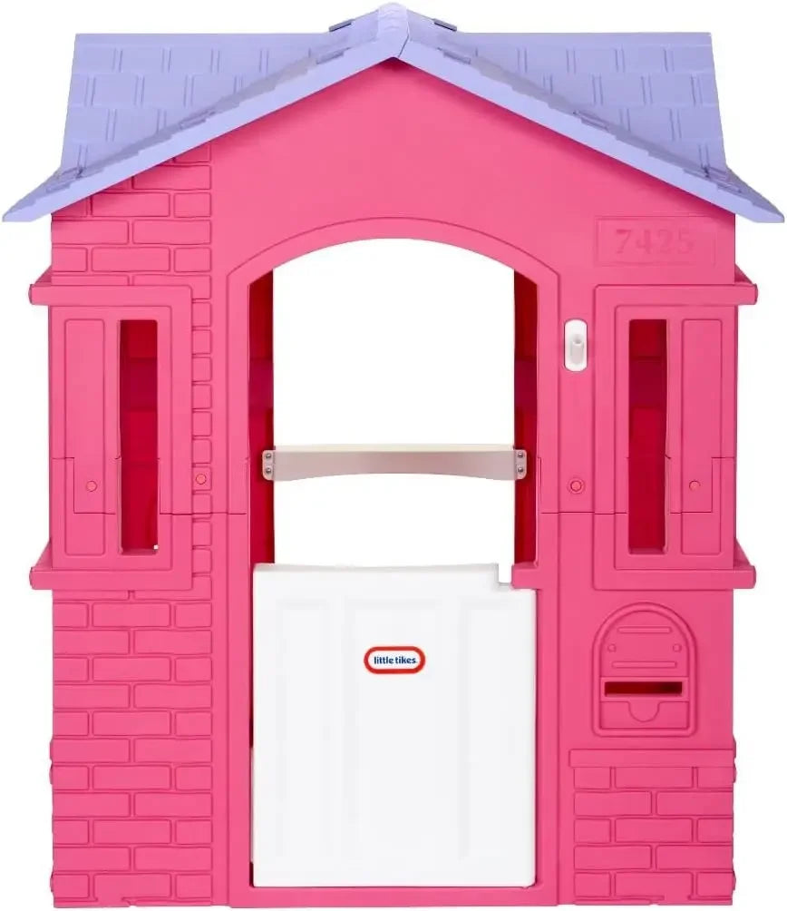 Cape Cottage Playhouse for Kids with Working Doors and Windows