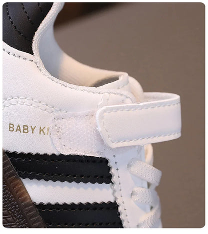 Soft Soled PU Leather Sport Shoes For Kids Boy&