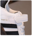 Soft Soled PU Leather Sport Shoes For Kids Boy's Girl's
