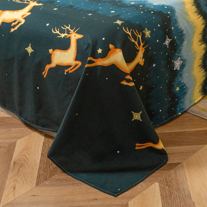 3/4-piece Cartoon Floral Print Soft Bedding Set For Home childrensterritory