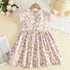 Kids Girls Floral Design Summer Princess Dresses childrensterritory
