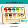 Magnetic Maze Toy for Kids with Digital Beads