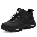 Anti-slip Kids Boys Ankle Boots with Motorcycle Hook and Loop childrensterritory