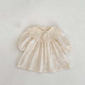 Flower Embroidery Baby Sisters Matching Outfits childrensterritory