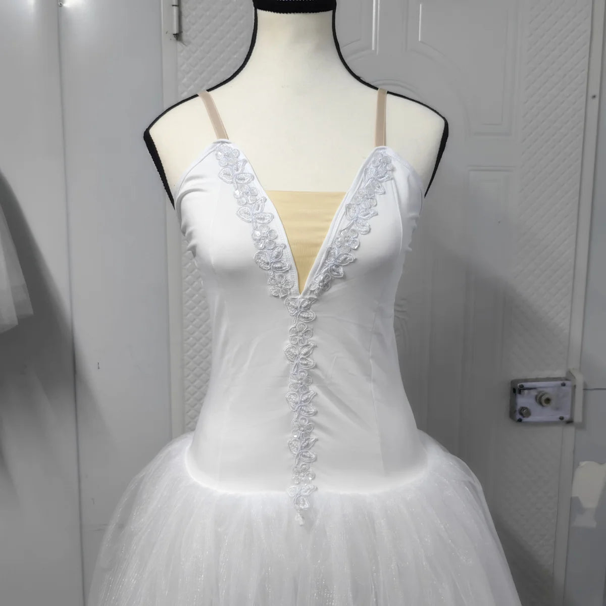 Professional Long White Ballet Tutu Costumes for Kids childrensterritory