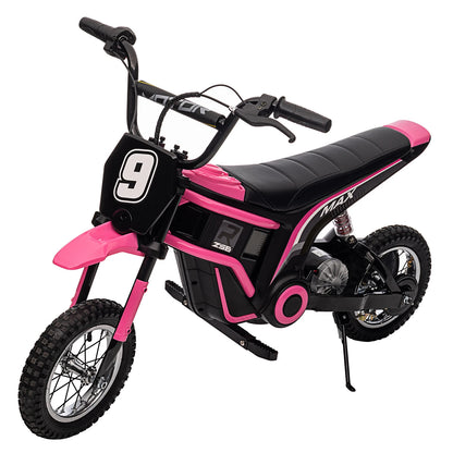 24V Ride On Electric Motorcycle for Kids, Max Weight 135 Lbs childrensterritory