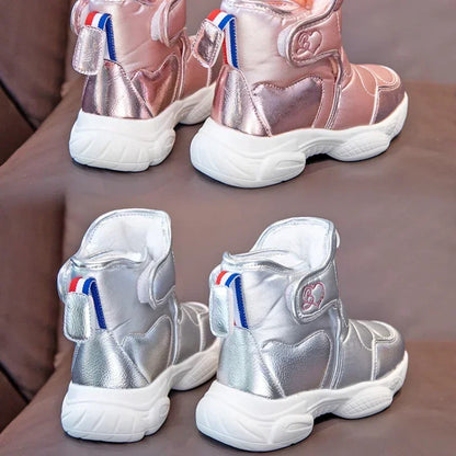 Kids Fashionable Thick Anti-slippery Casual Warm Shoes childrensterritory