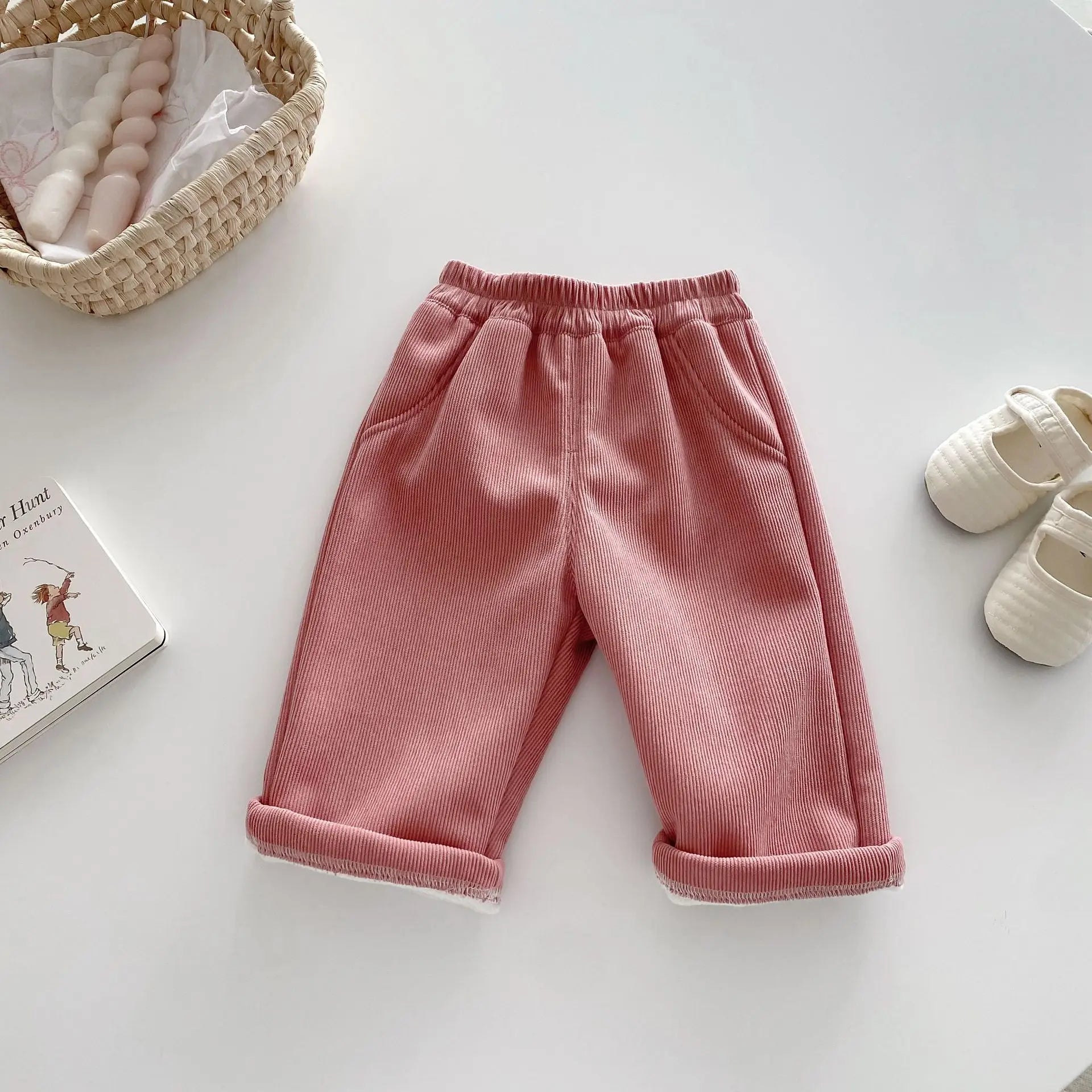 Fashion Prints Baby/Toddlers Thick Fleece Lining Pants childrensterritory
