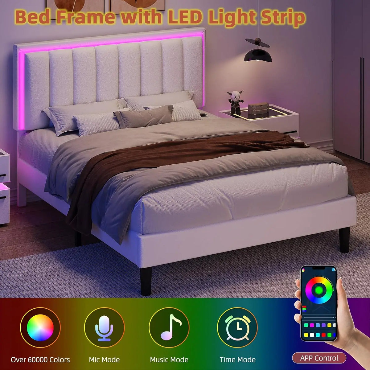 Solid Kids Bed Frame Designed to Provide Stability and Safety