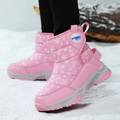 Kids Warm Designer Sports Snow Boots
