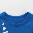 Cartoon Excavator Print Kids Boys Cotton T-shirts childrensterritory