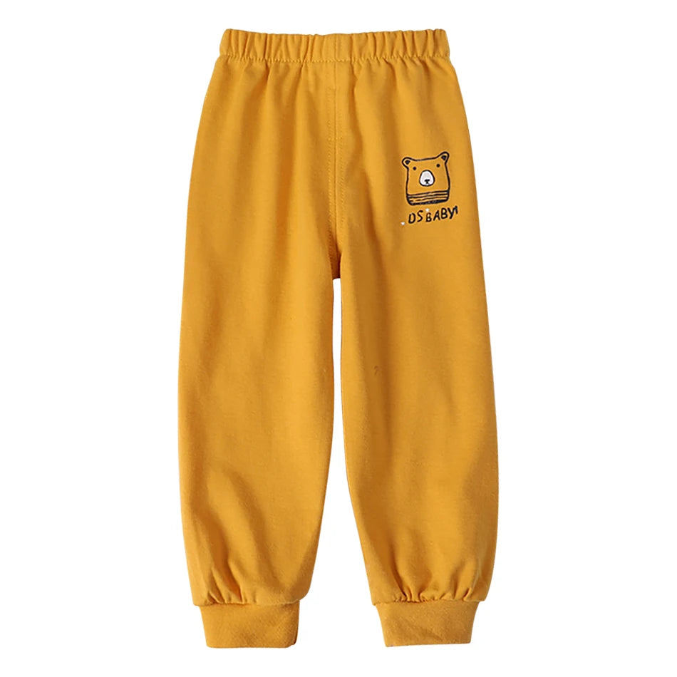Kids' Cartoon Print Casual Long Pants
