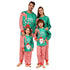Same Look Striped Design Family Matching Xmas Sleepwear Sets childrensterritory