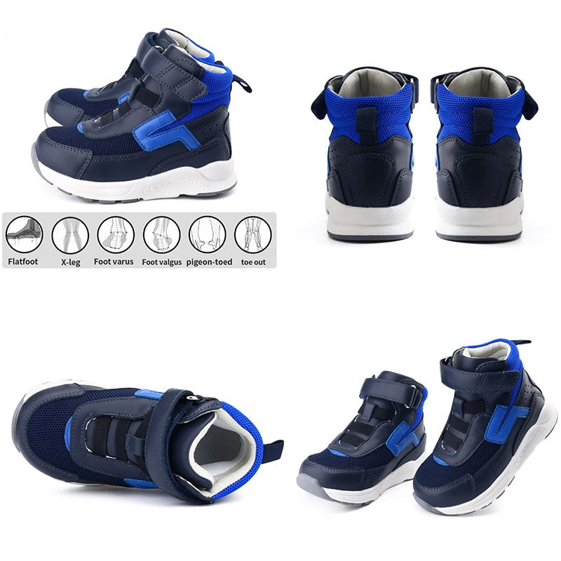 Children's High Top Boots with Arch and Ankle Support