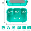 Leak-Proof Kids Lunch Box with 4 Compartments childrensterritory