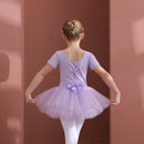 Girls Tulle Bowknot Design Ballet Dancewear/Gymnastics Leotard childrensterritory