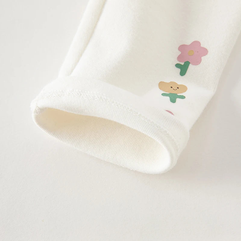 Cute Floral Print Little Girls&