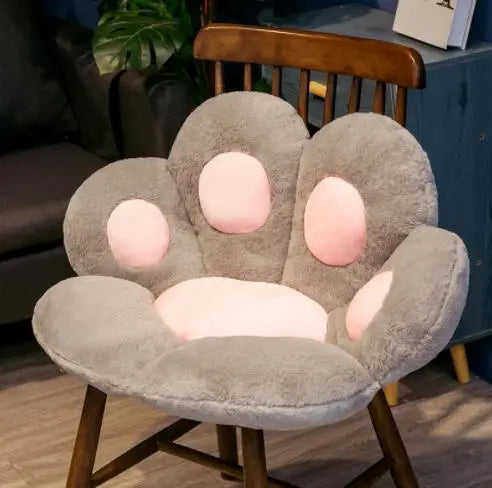 Cute Soft Stuffed 70*60cm Kawaii Cat Paw Plush Cushion