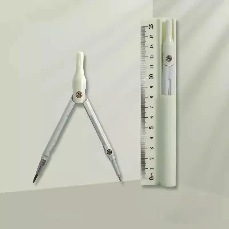 Multifunctional Drawing Compass with Ruler Pencil Set childrensterritory