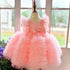 Baby/Kids Girls Tulle Tiered Birthday/New Year Party Puffy Dresses childrensterritory