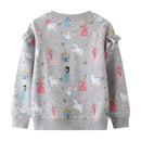 Cartoo Design Kids Girls Sweatshirts for Spring childrensterritory