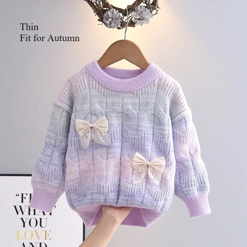Kids’ Long-Sleeve Casual Soft &amp; Warm Sweater