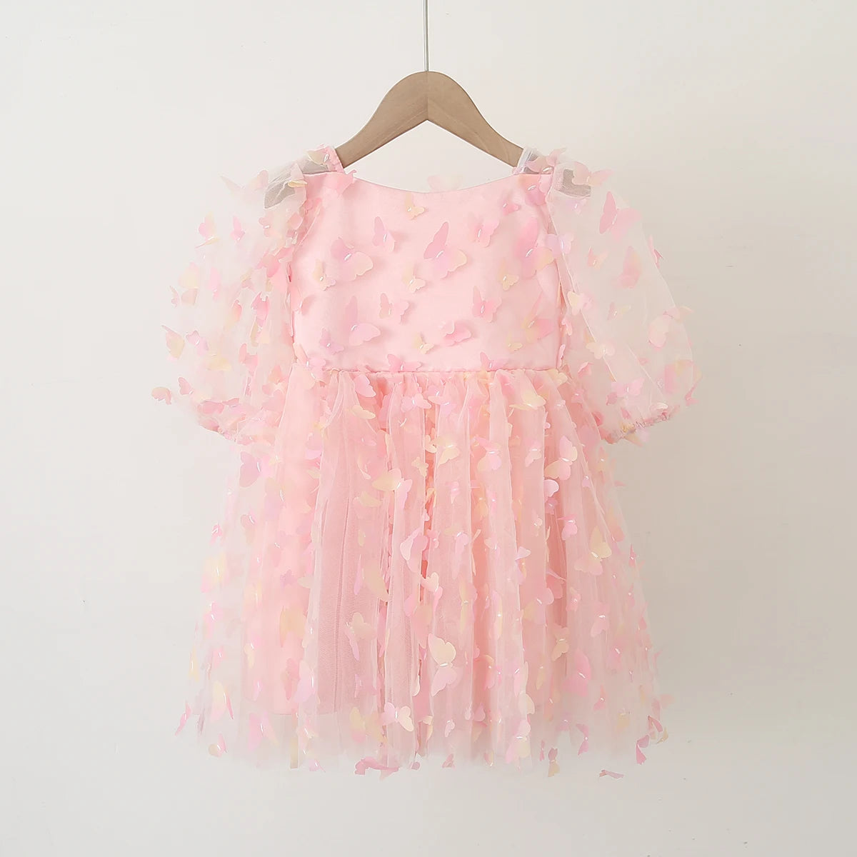 Little Girl Butterfly Design Pageant Party Birthday Dresses childrensterritory