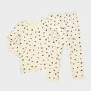 Toddlers 2pcs Casual Homewear Printed Pajama Set childrensterritory