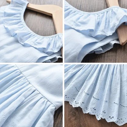 Casual Summer Beach/Party Dress for Kids Girls