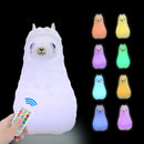 Rechargeable Owl LED Night Light in 9 Colors for Kids Room childrensterritory