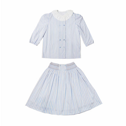 Baby/Kids Summer Striped Design Family Matching Clothing childrensterritory