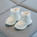 Girls Non-Slip Thick Bottom Warm Padded Snow Boots childrensterritory