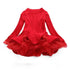 Long-Sleeved Winter Puffy Dresses For Girls childrensterritory