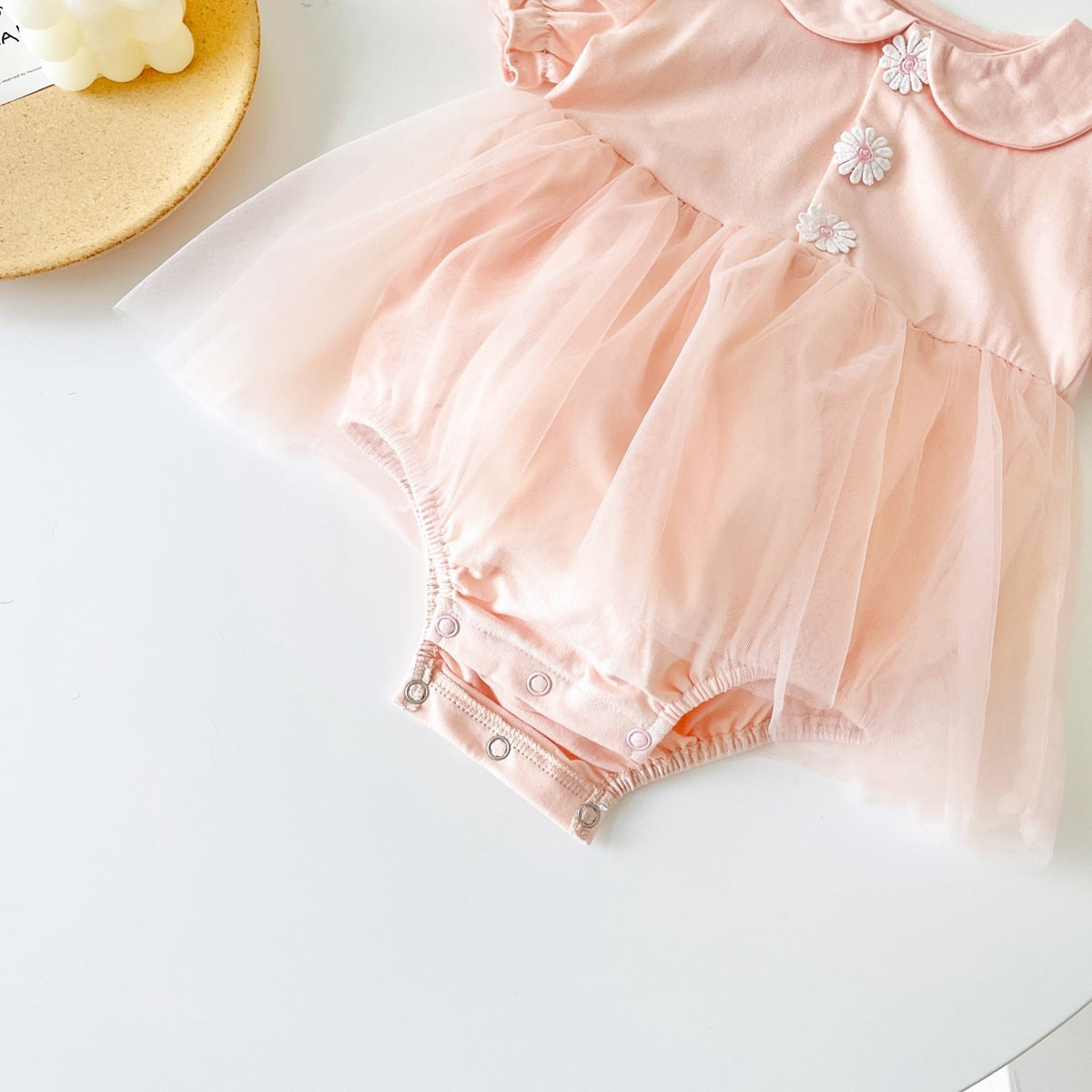 Baby Girl Princess Party Bodysuits for Summer childrensterritory