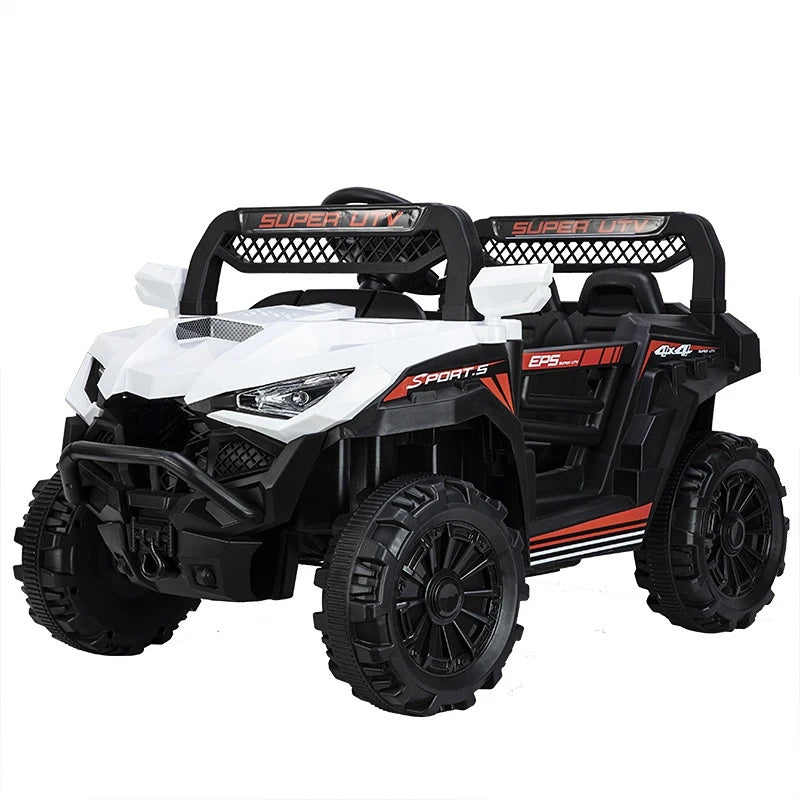 Off-road Electric Car with LED Lighting and Music for Kids childrensterritory